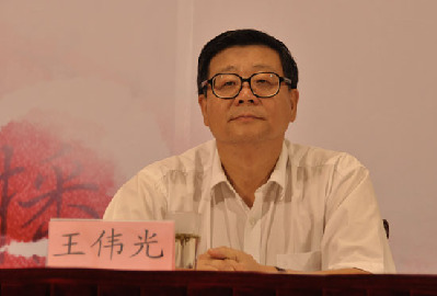 中国社科院常务副院长 王伟光 摄影/人民网 贺吉